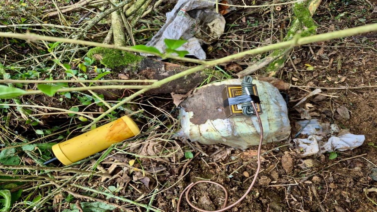Explosivos en Yarumal