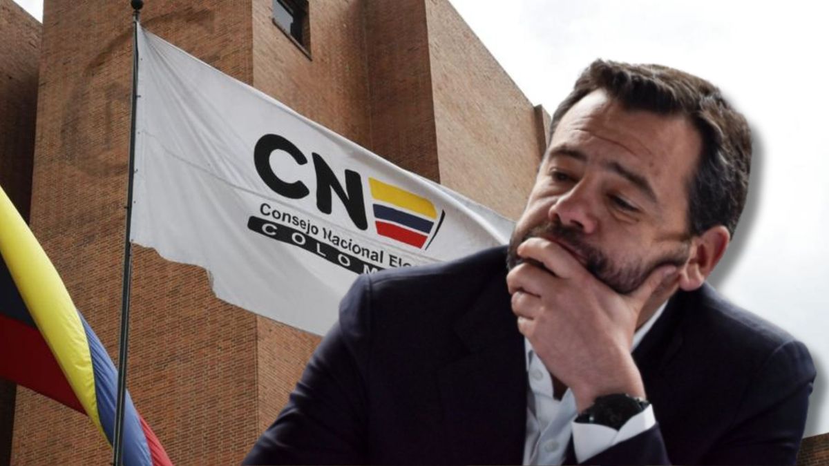 Carlos Fernando Galán y el Consejo Nacional Electoral (CNE).