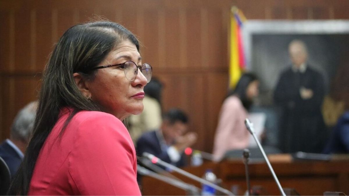 La exguerrillera habría obligado a menores de edad a portar ropa para adultos frente a sus líderes.