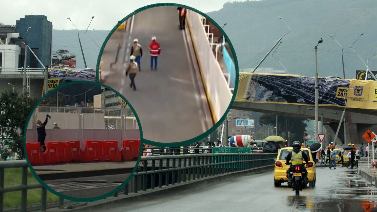 Cierres viales por obras en la carrera 15, en el norte de Bogotá.