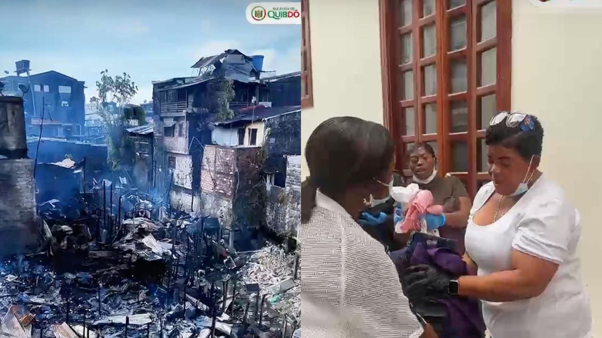 Ayudas humanitarias para Quibdó por incendio en el barrio Pablo Sexto