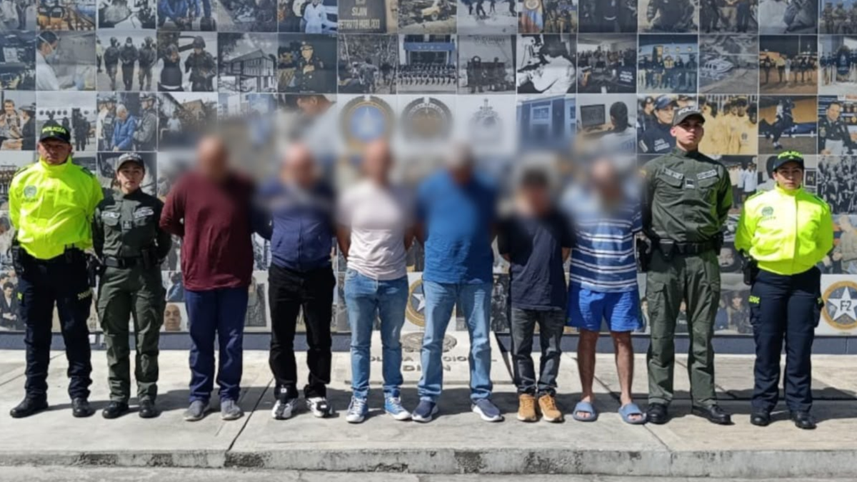 Capturan en Santa Marta a seis extraditables aliados de las Autodefensas Conquistadoras