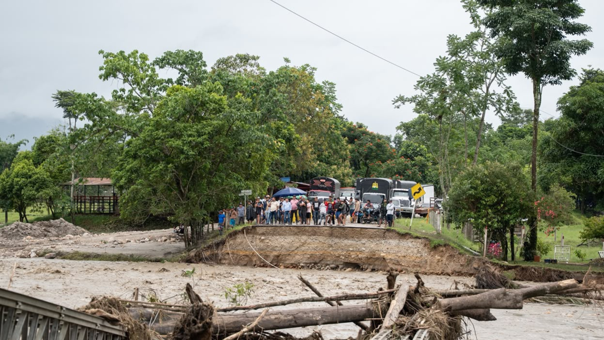Arauca está inundada