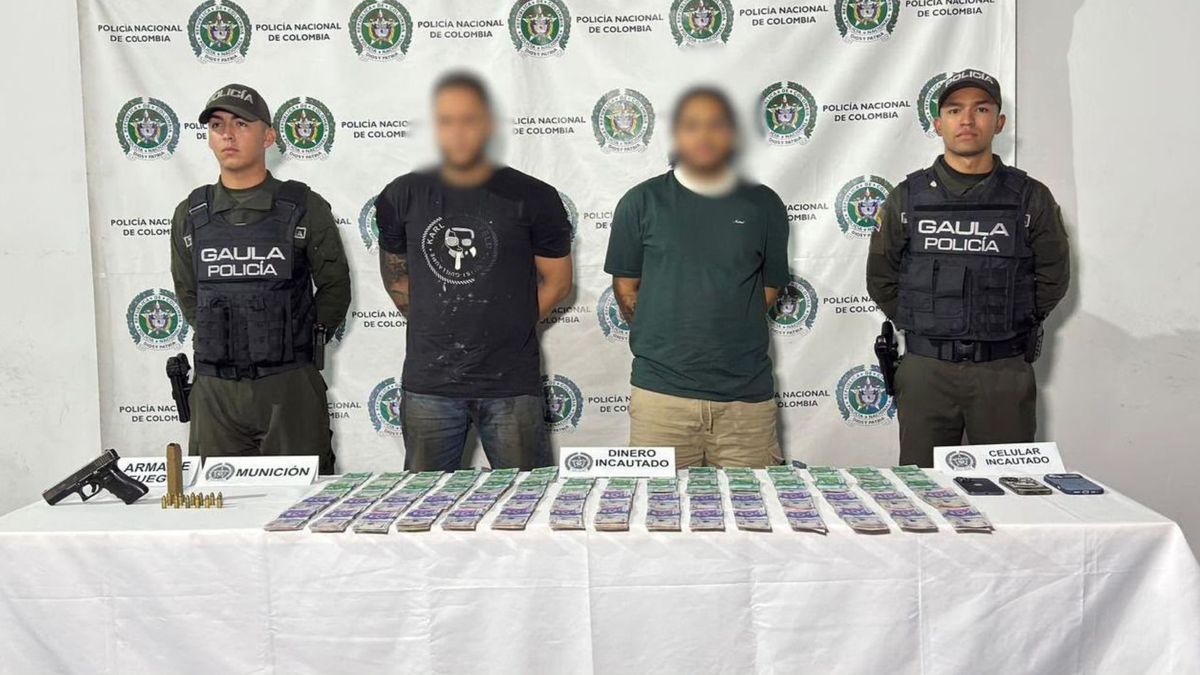 Alias Menor y Alias el mono presuntos integrantes de los chivos