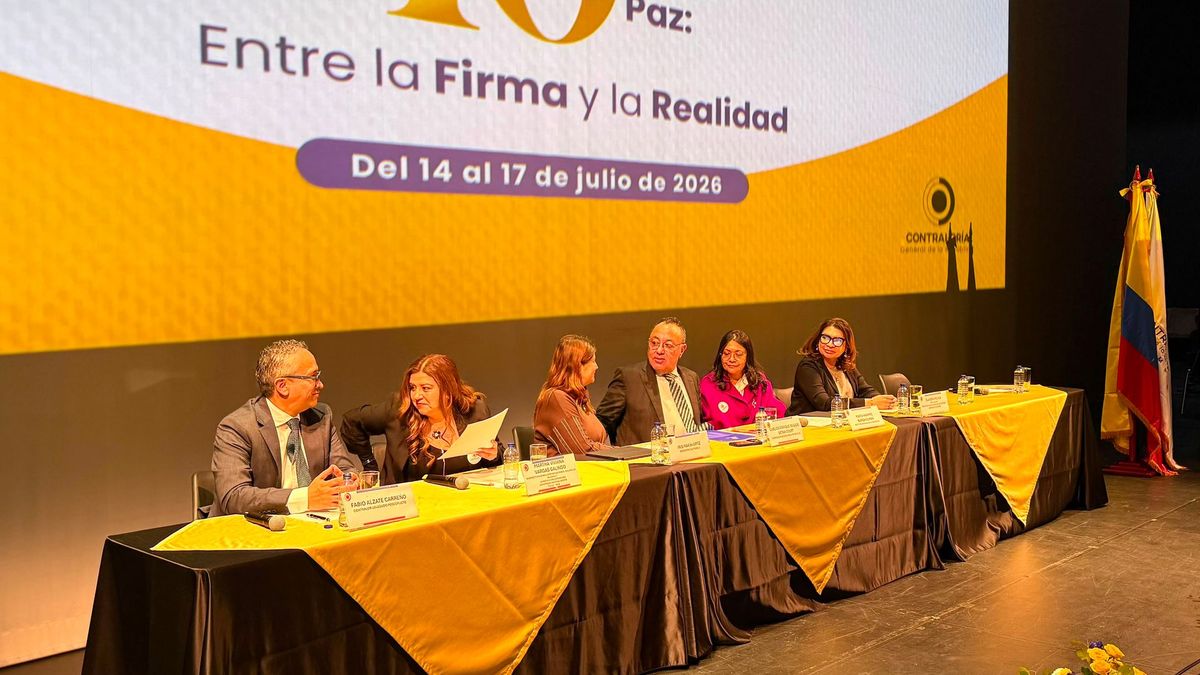 Congreso Internacional '10 años del Acuerdo de Paz: Entre la Firma y la Realidad'.
