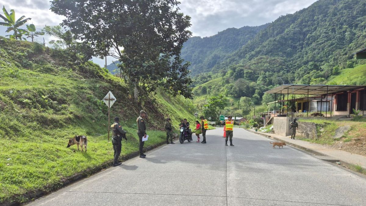 Referencia corredor vial entre Risaralda y Chocó