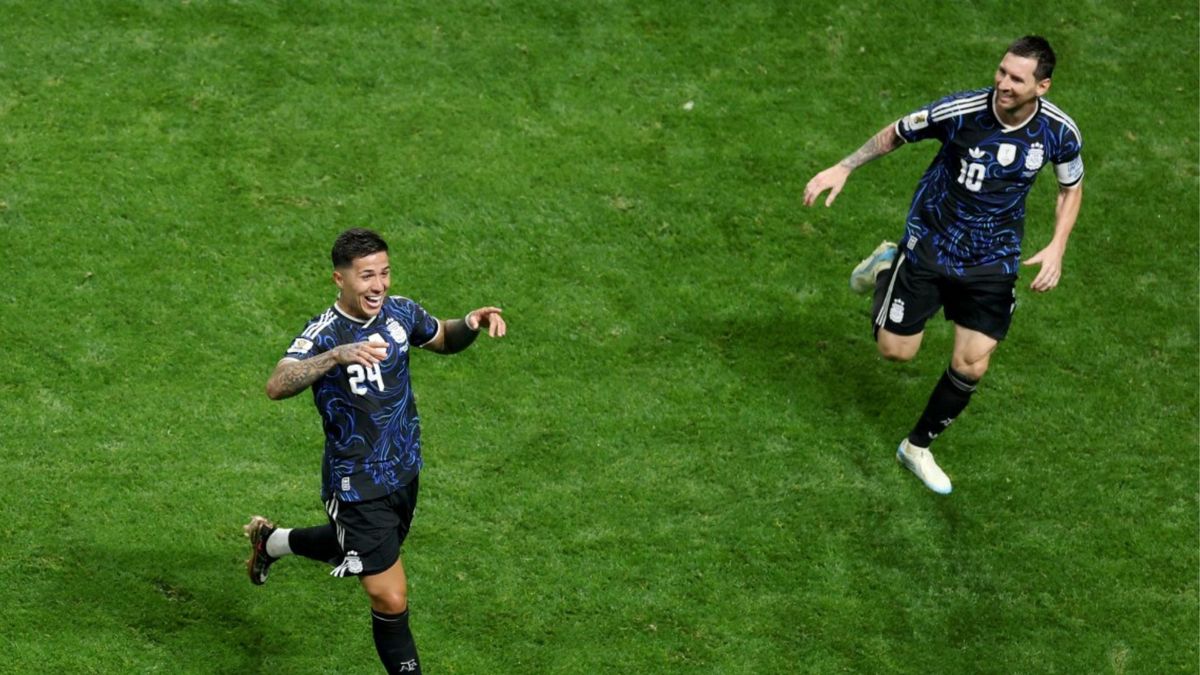 Messi anotó dos asistencias frente a Inglaterra.