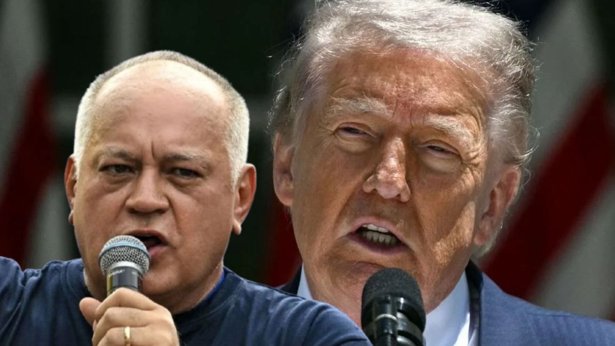 Diosdado Cabello y Trump