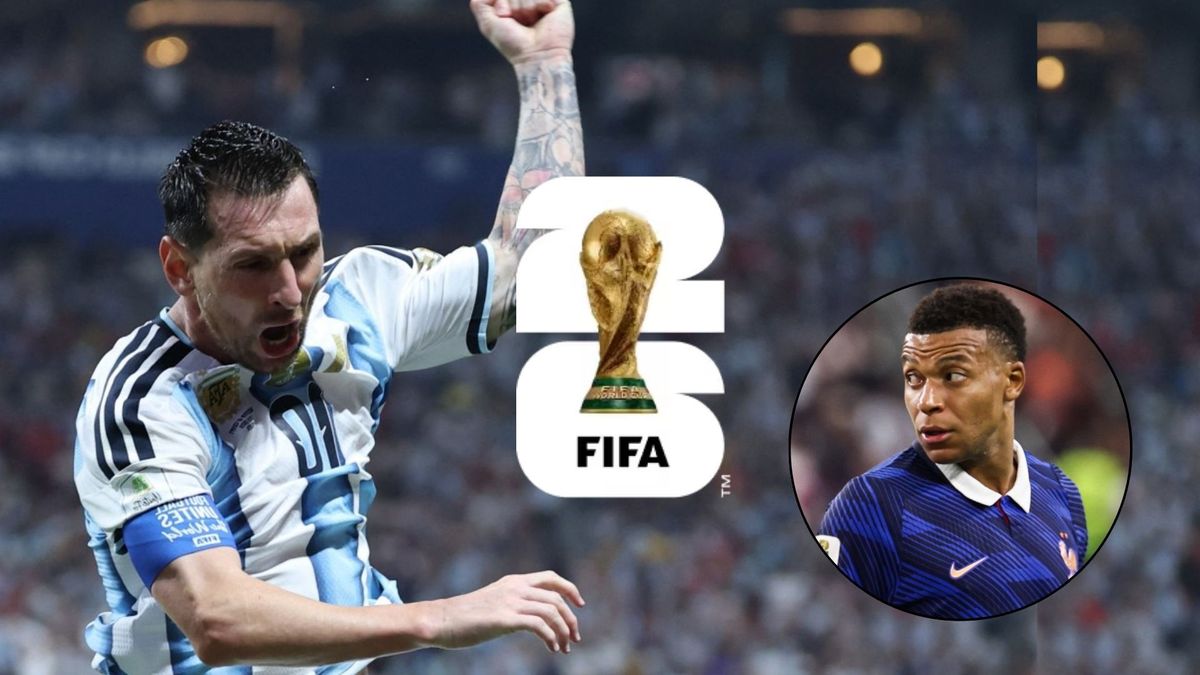 Messi y Mbappé tienen la misma cantidad de goles en el mundial 2026.