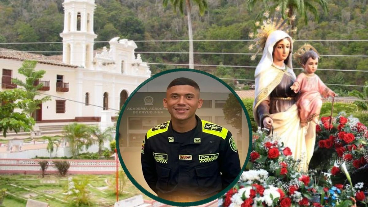 Celebración a la Virgen del Carmen se vio empañada por el asesinato de un patrullero de la Policía.