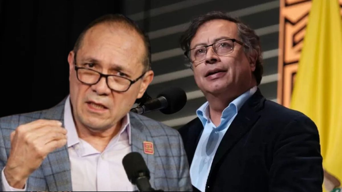 Gustavo Petro y Antonio Sanguino