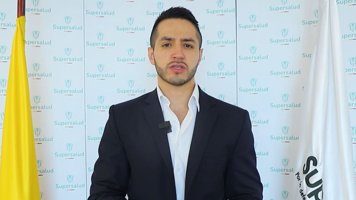 Delegado de la Supersalud, Juan David Duque