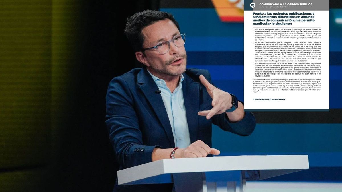 Fiscalía investiga denuncia por presunto abuso sexual contra el exgobernador Carlos Caicedo