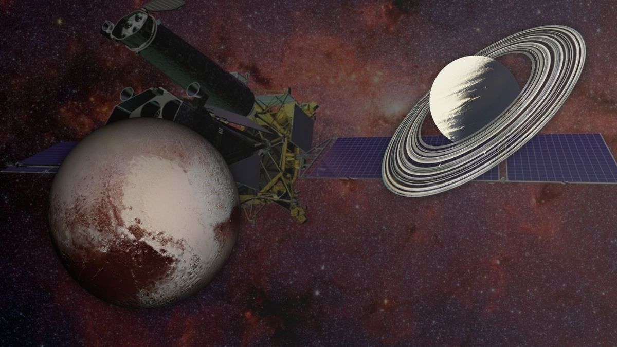 Partícula hallada en Plutón y Luna de Saturno
