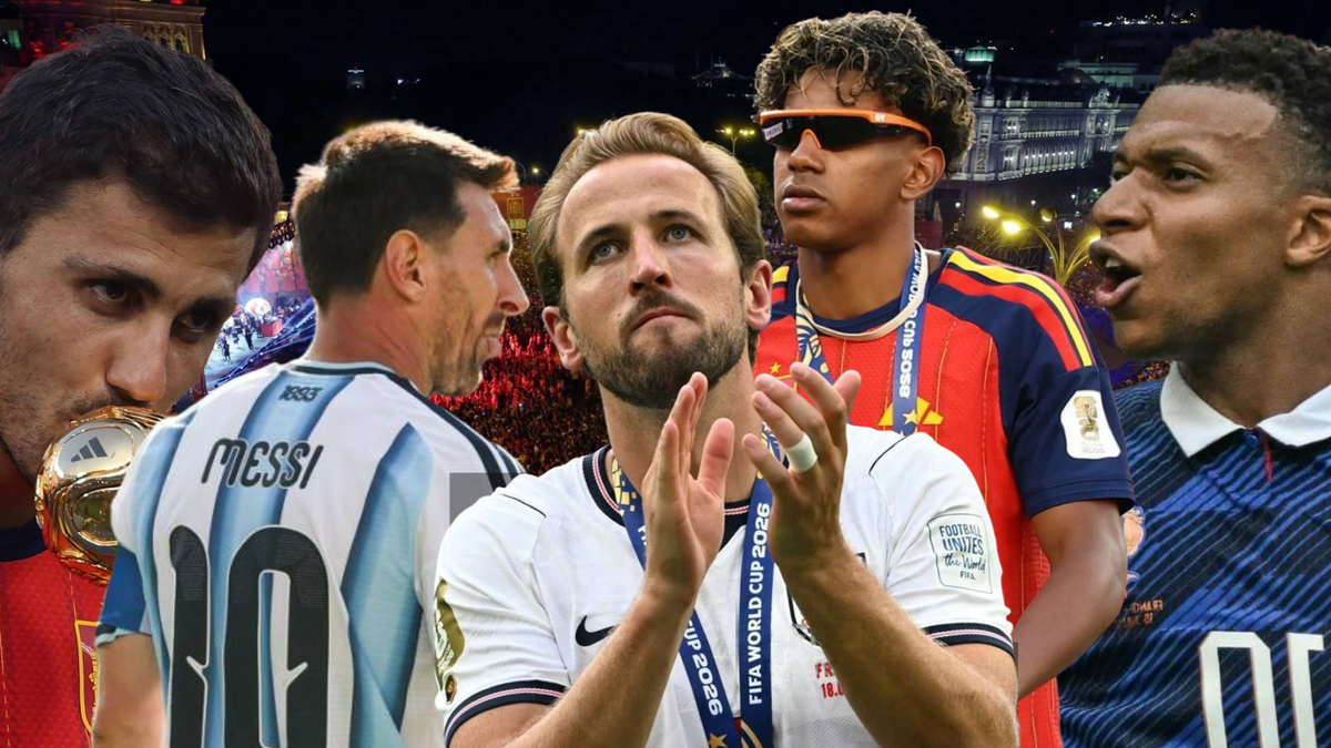 balón de oro 2026 Harry kane estos son sus rivales mbappe Messi lamine yamal