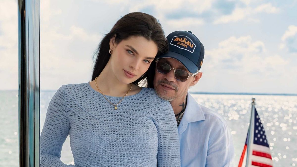 Nadia Ferreira y Marc Anthony compartieron las primeras imágenes de Myla, su segunda hija en común, a través de redes sociales.