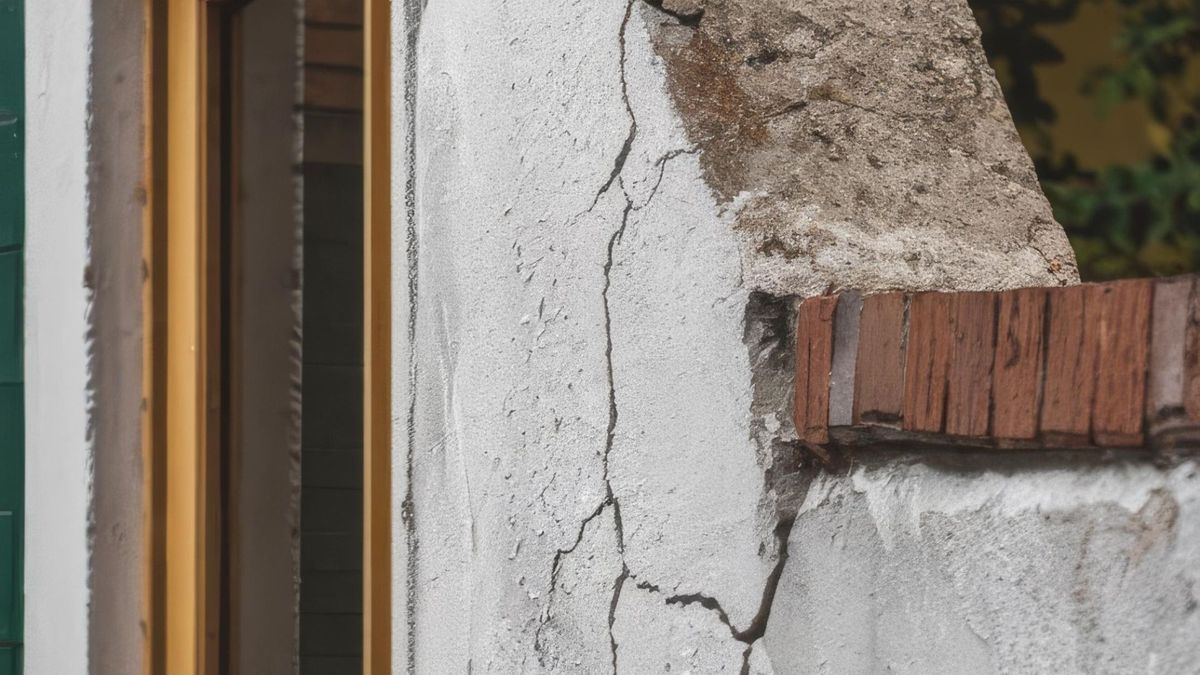 Grieta pared