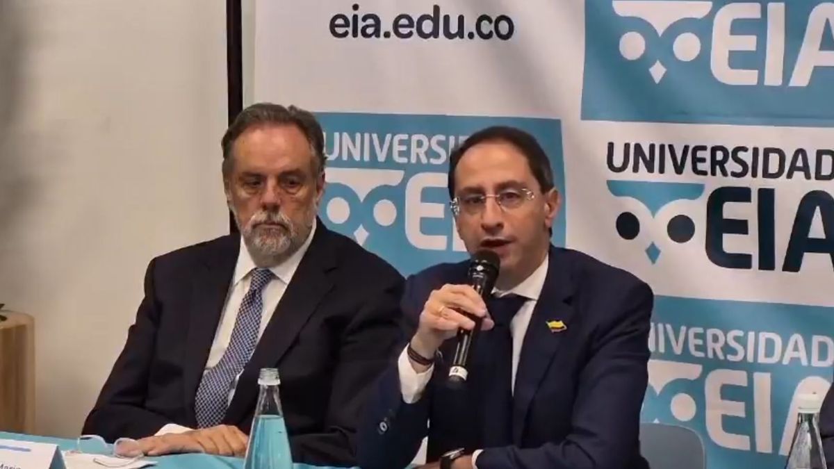 José Manuel Restrepo en la EIA en Antioquia