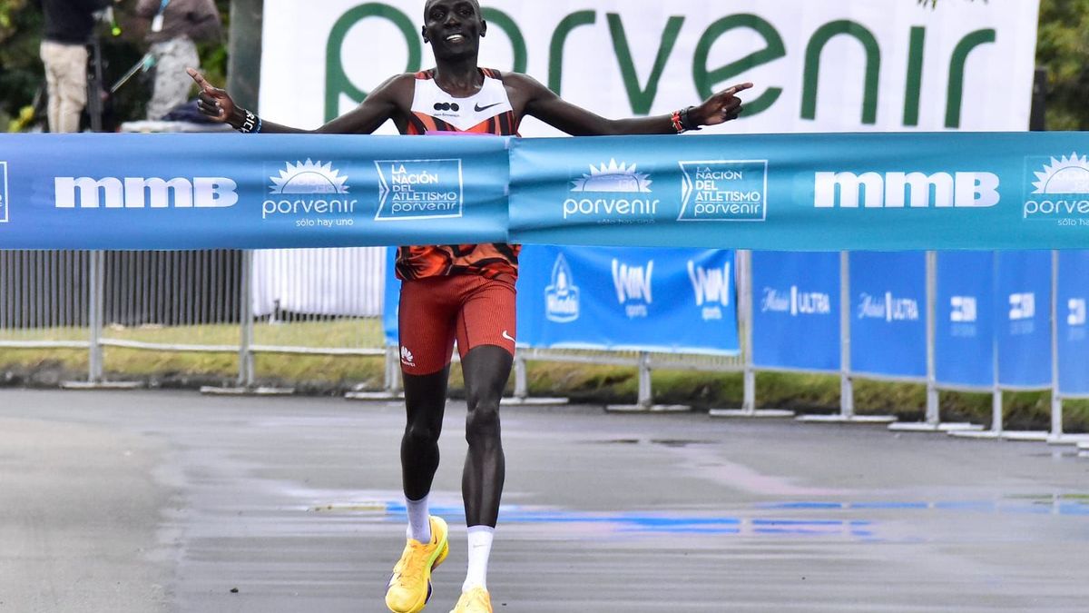 Eric Sang logra el primer lugar en la Media Maratón de Bogotá y rompe el récord tras varios años.
