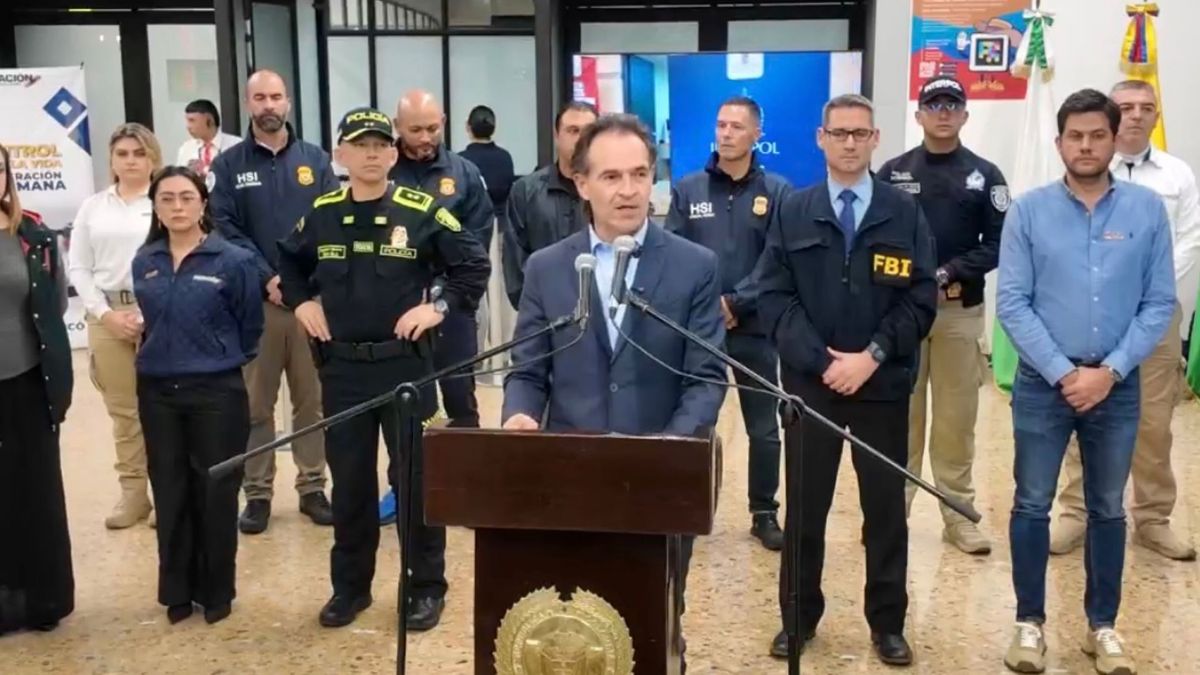 Federico Gutierrez - alcalde de Medellín en Rueda de Prensa Task Force