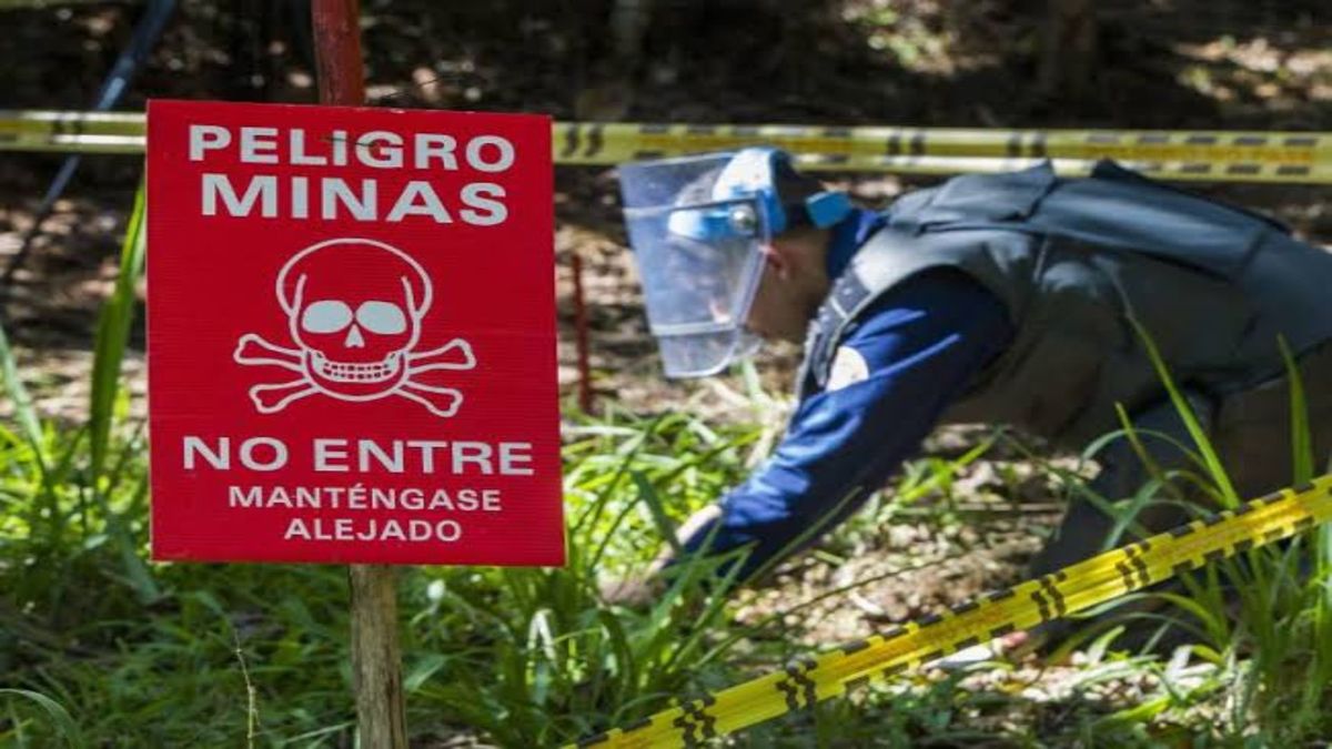 Trabajador herido al pisar campo minado en el Catatumbo