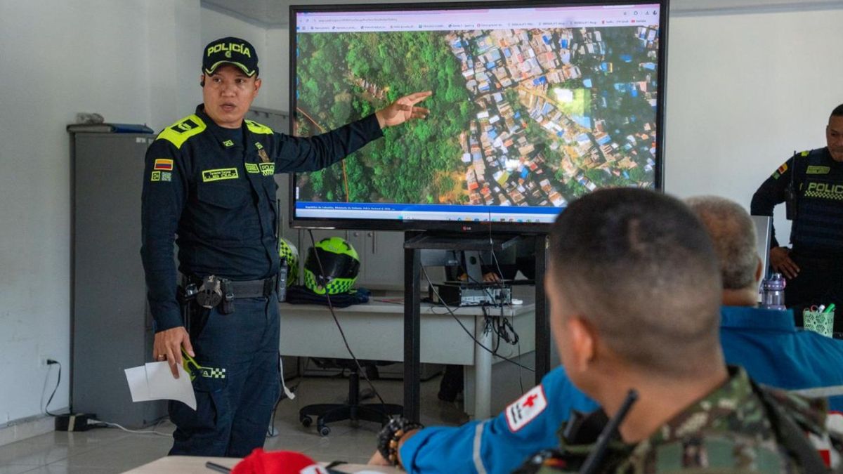 Autoridades desplegaron operación rastreo para esclarecer el crimen de María Camila Potosí.