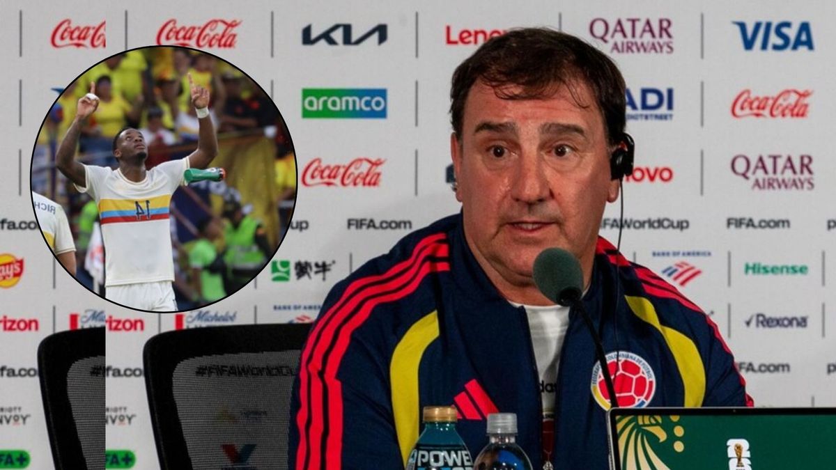 El delantero habría empujado a Lorenzo en el partido entre Colombia y Perú por eliminatorias.