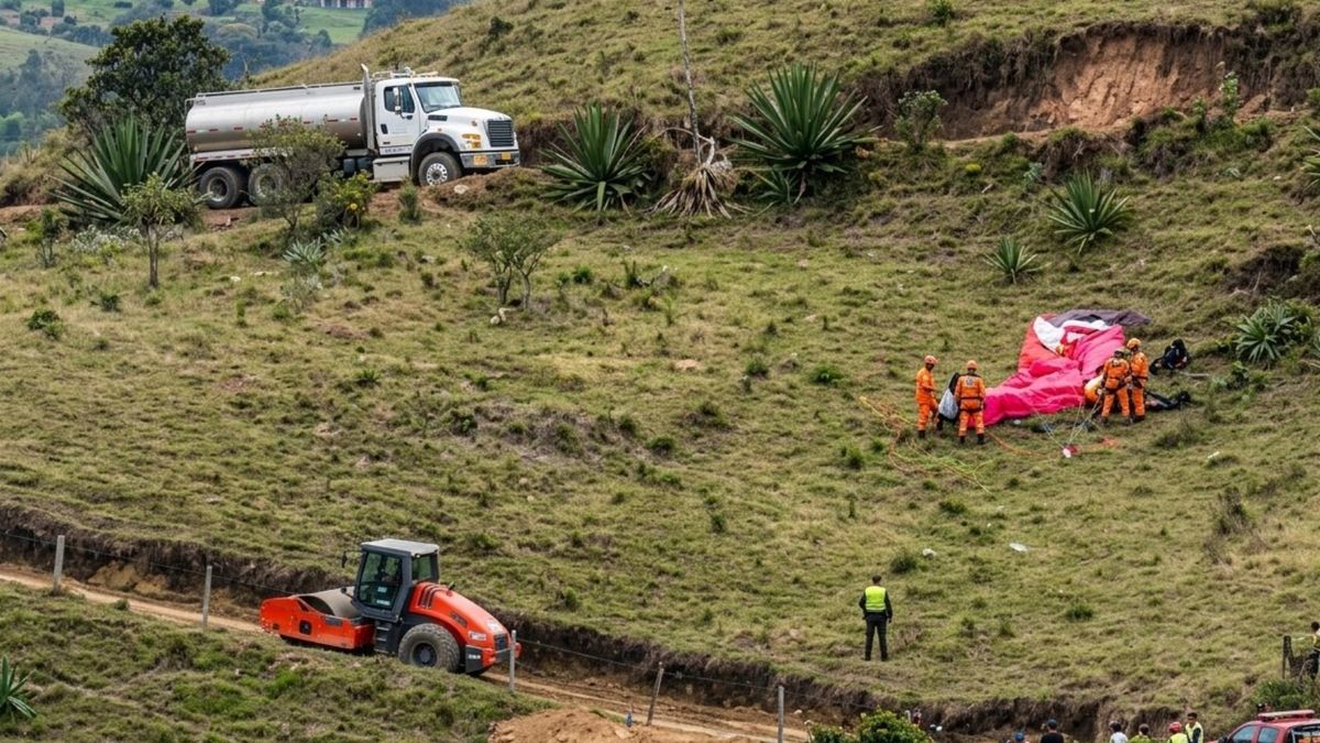 Parapente en el Cauca