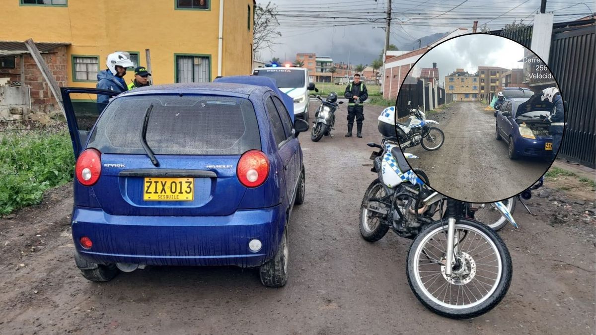 Ubican e inmovilizan vehículo en el que intentaron cruzar puente peatonal de la calle 26 en Bogotá.