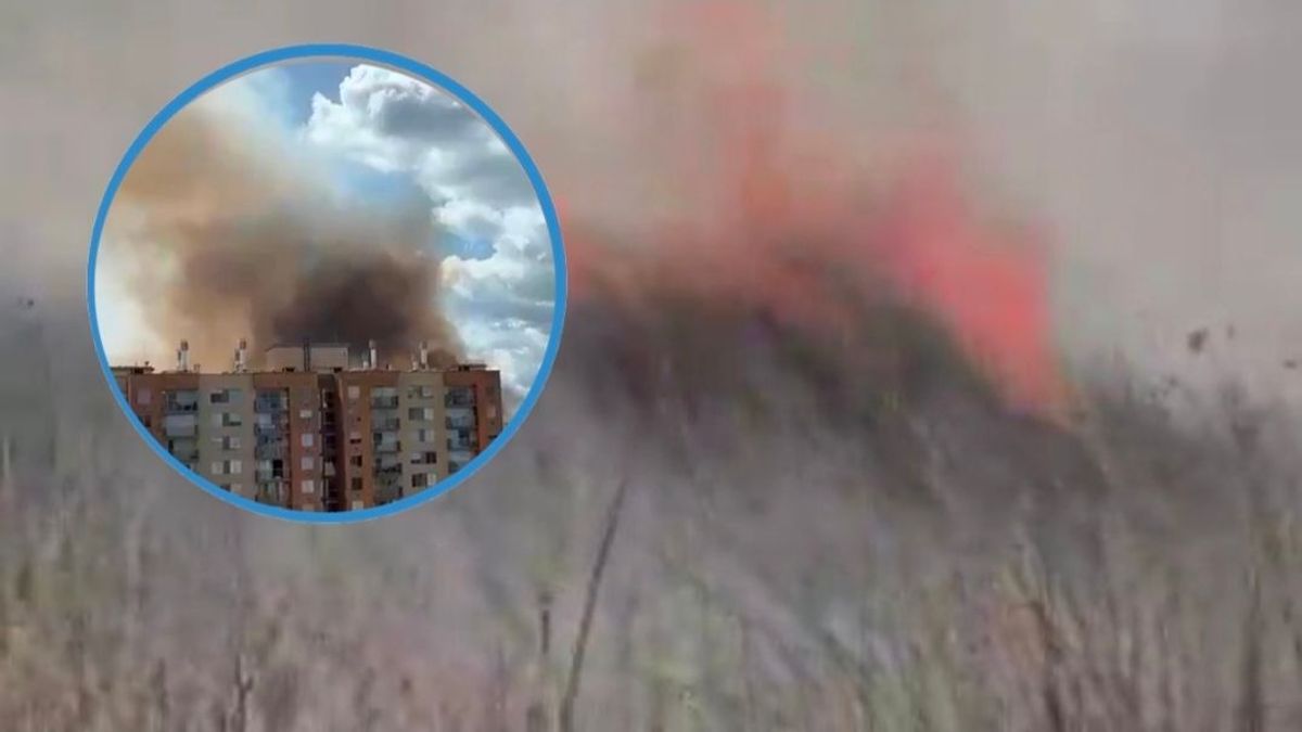 Incendio Sur de Bogotá