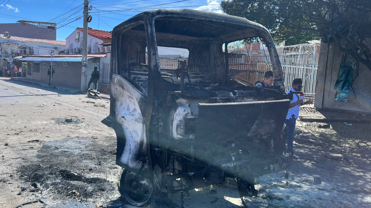 Atentado terrorista en Cúcuta.