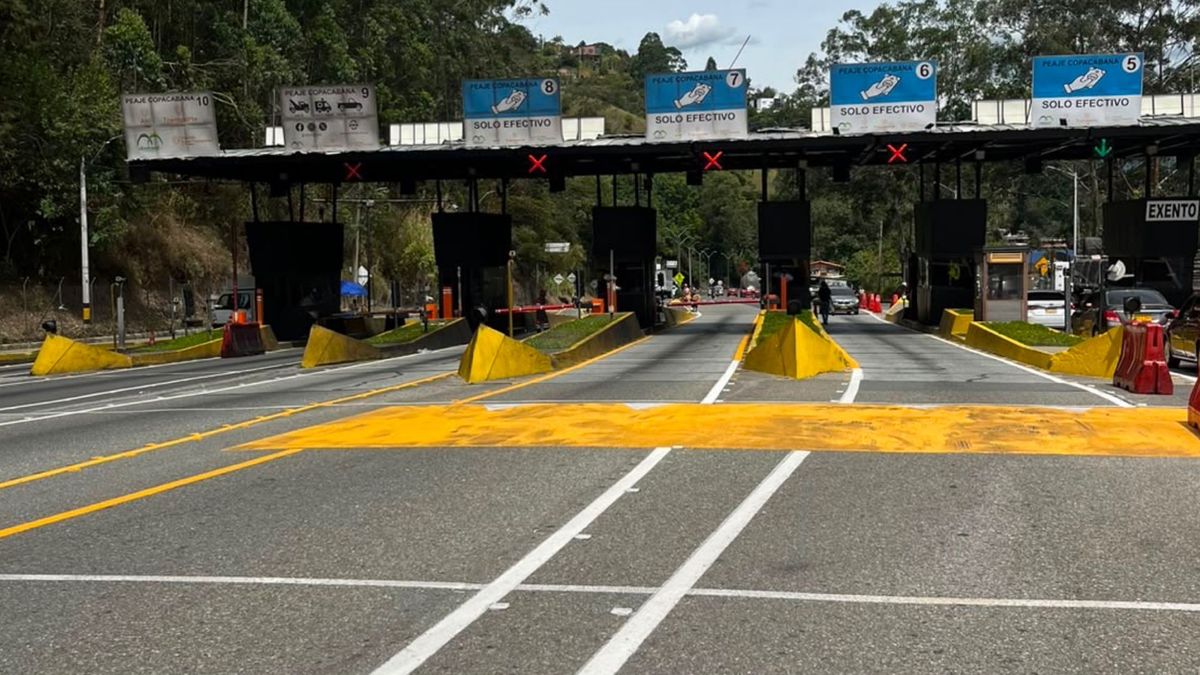 Peaje de la Autopista Medellín Bogotá
