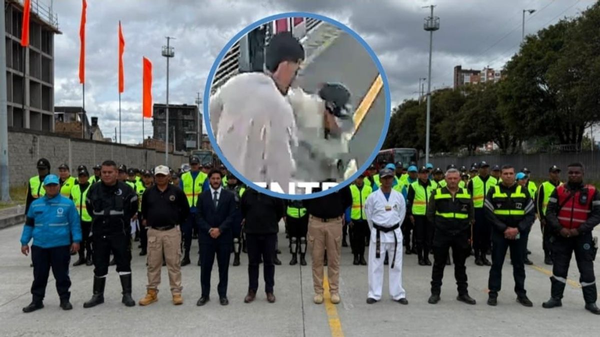 Agresiones contra guardas de Transmilenio
