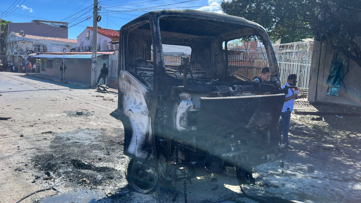 Atentado terrorista en Cúcuta.