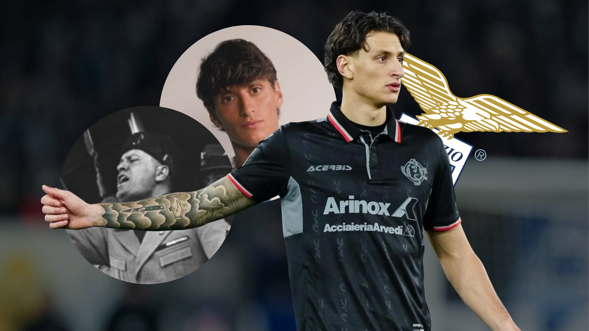 romano Mussolini bisnieto benito Mussolini que jugara en la serie a de Italia lazio