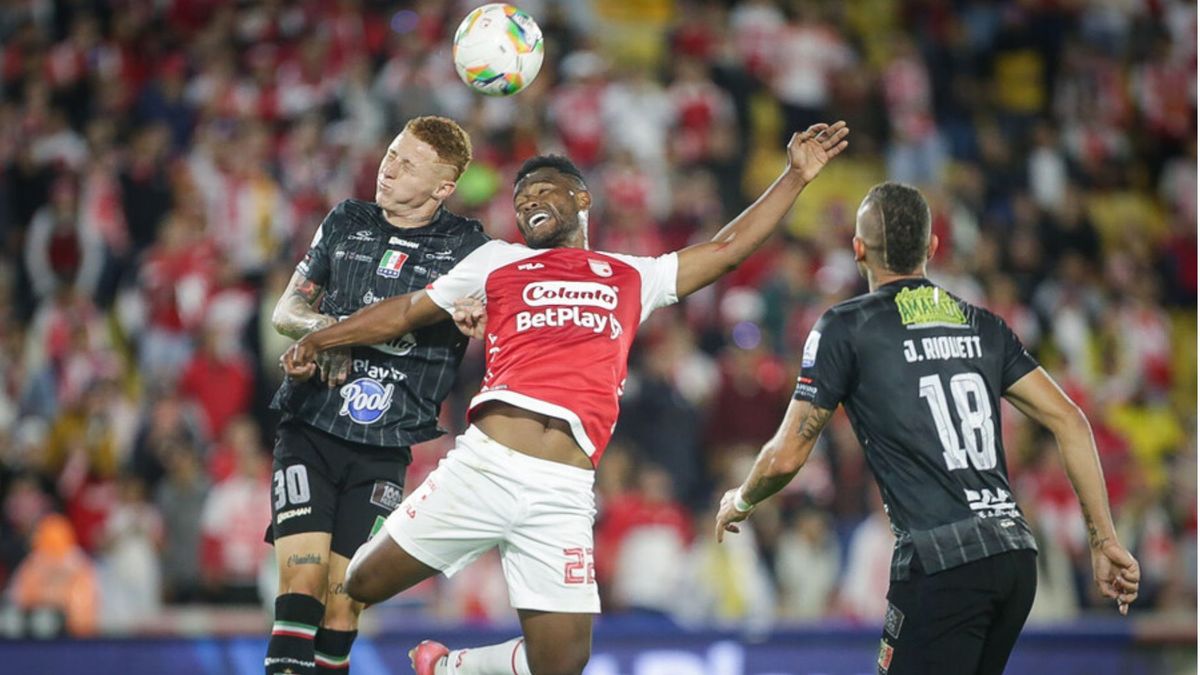 Los equipos empataron en su duelo en Bogotá.