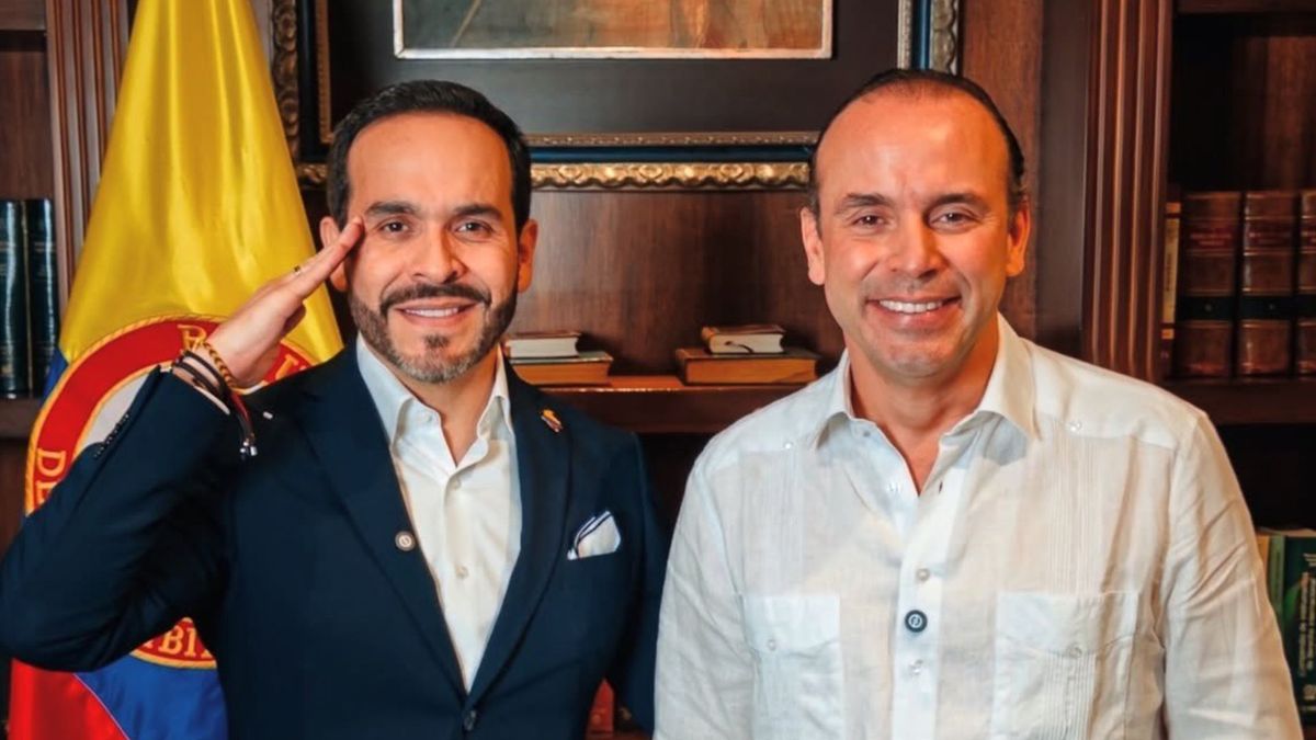 Reunión entre el presidente electo y el alcalde de Cali