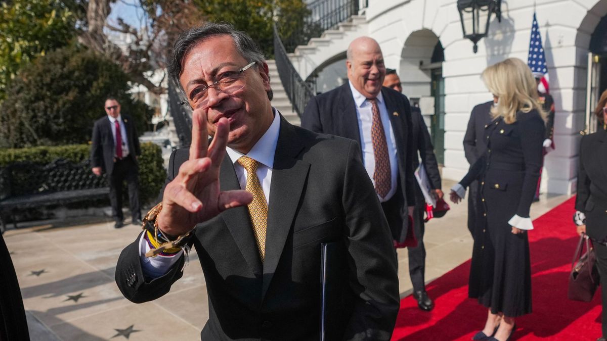 Gustavo Petro, en su viaje a Estados Unidos.