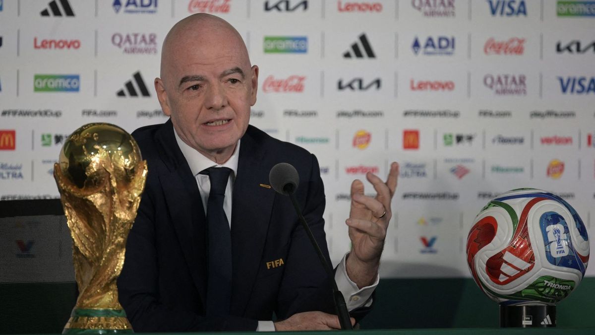 Gianni Infantino, presidente de la FIFA