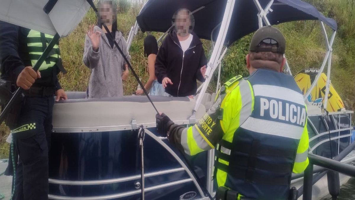 Rescate en Guatape de turistas