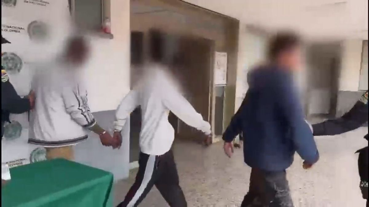 Hombres fueron capturados