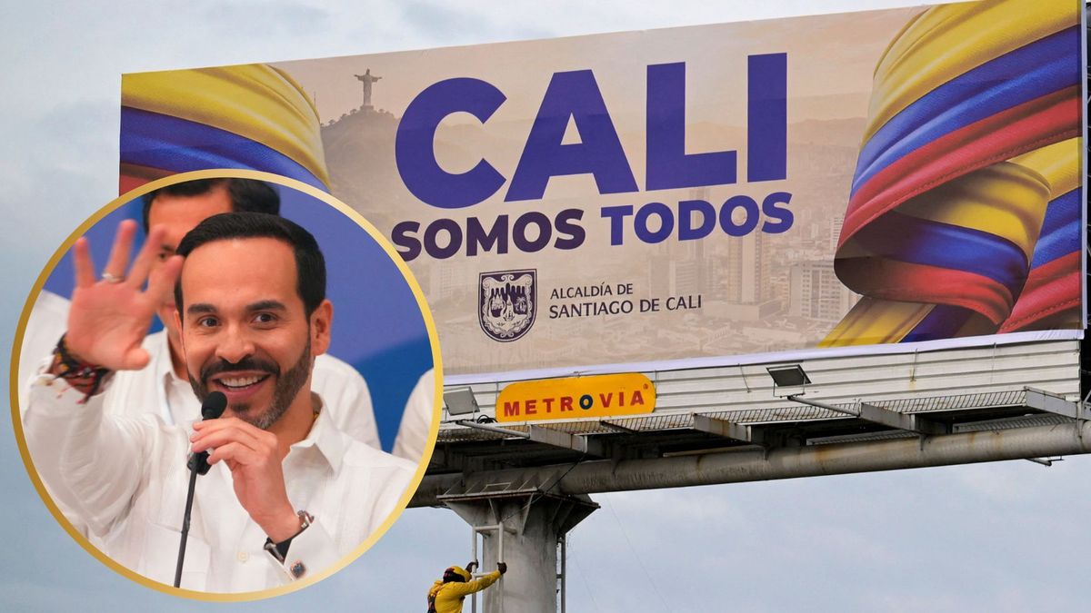 Abelardo de la Espriella y su investidura presidencial en la ciudad de Cali.