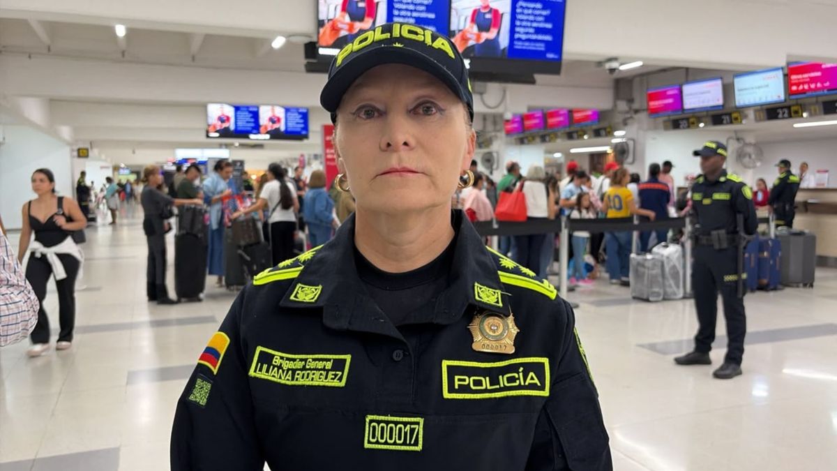 General Sandra Liliana Rodríguez, comandante de la policía Valle