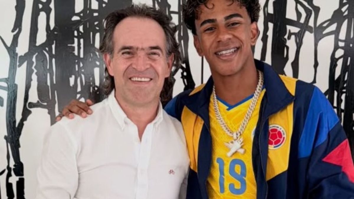 Federico Gutiérrez y Lamine Yamal