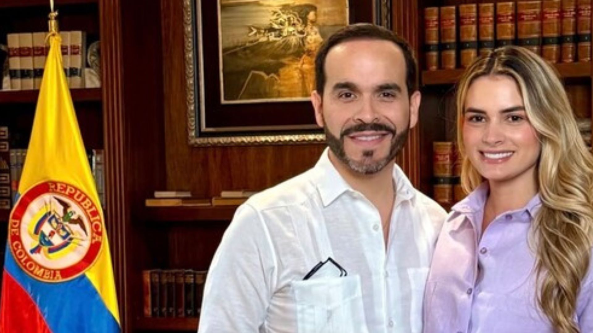 La pareja se casó en 2008, tras un noviazgo corto.