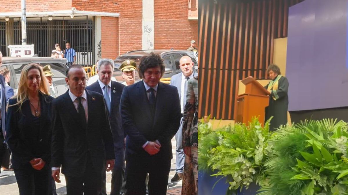 Javier Milei recibió Doctorado Honoris Causa en Cali