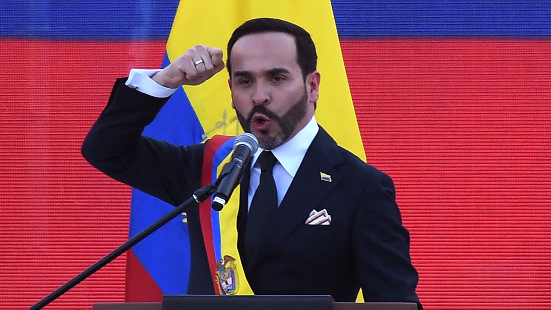 En su primer mensaje como presidente de Colombia, Abelardo De la Espriella, reiteró que su Gobierno estará enfocado en retomar la seguridad en el país.