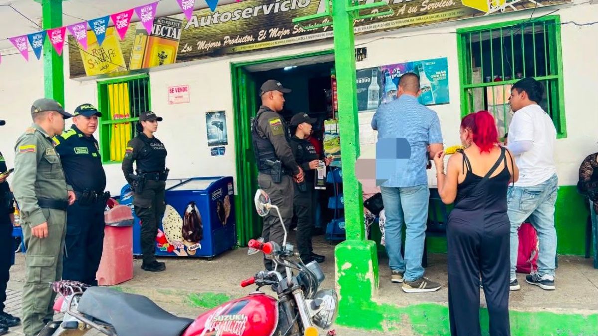 Ppresencia militar y policial en Chaguaní