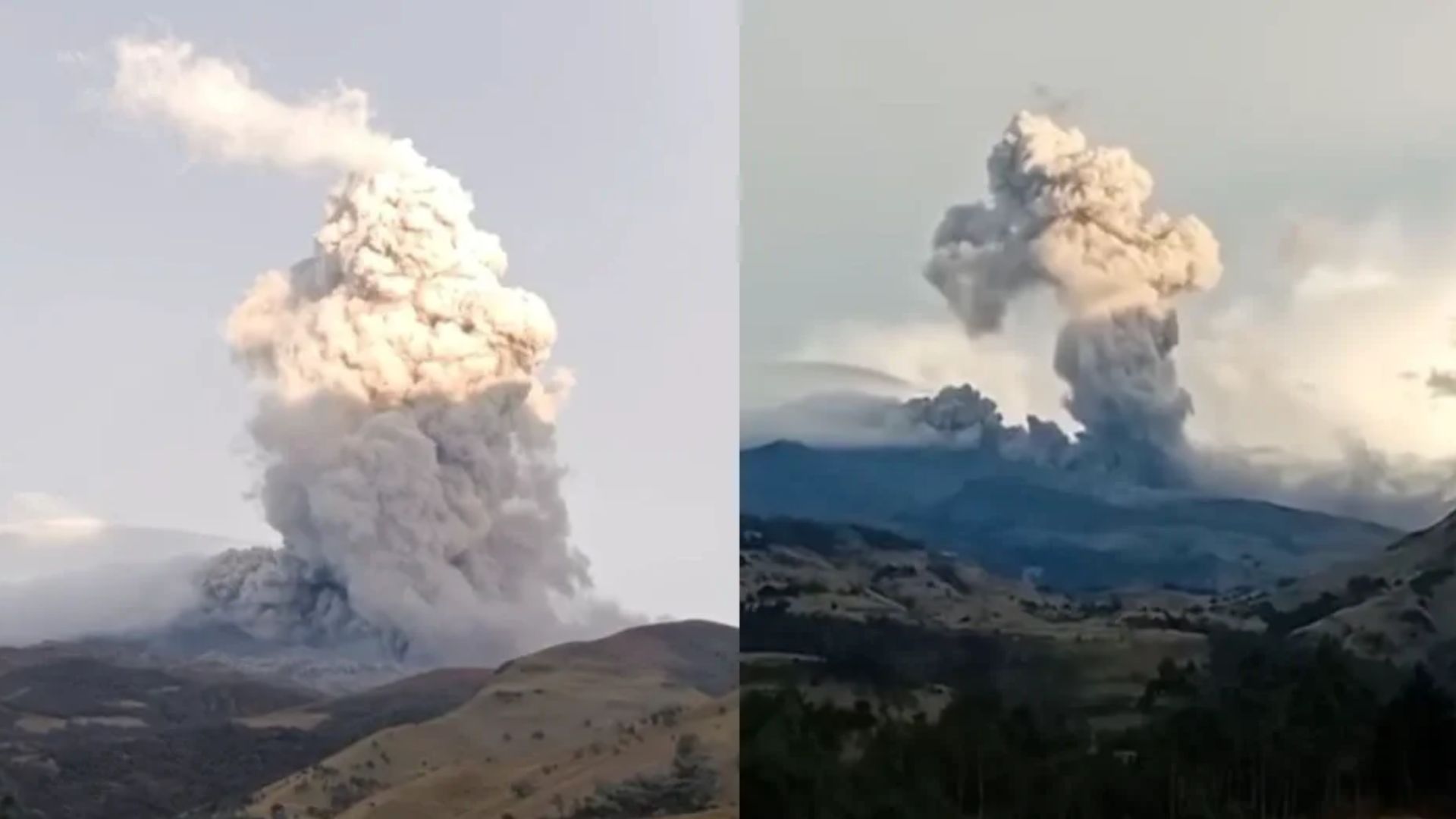 La entidad había señalado que continuaban las señales sísmicas de fluidos y el tremor del volcán.