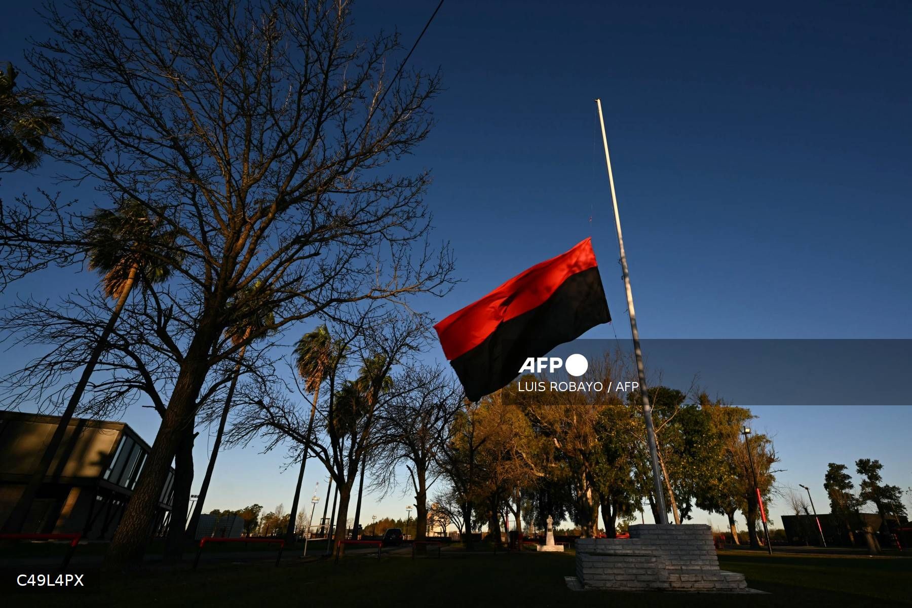 Homenaje Jorge Messi en Rosario